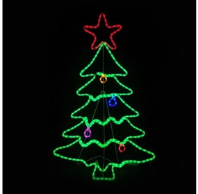 Φωτοσωλήνας 288xLED IP65 RGB Διάφανο X082883429N Aca-X082883429N-Διάφανο X082883429N