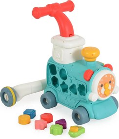 Περπατούρα Με Παιχνίδια Moni Happy Train 3 In 1 Mint