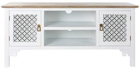 Τηλεόραση DKD Home Decor 8424001812066 Λευκό Πολύχρωμο Ανοιχτό καφέ Έλατο 120 x 45 x 58 cm