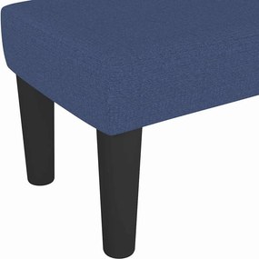 vidaXL | παγκάκι | Μπλε 70 x 30 x 30 εκ. ύφασμα