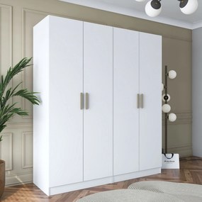 Ντουλάπα Λευκό BRATRIN 180x57.5x210