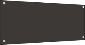 vidaXL Πίσω Πάνελ Κουζίνας 2 pcs Σκούρο Γκρι 100 x 40 cm