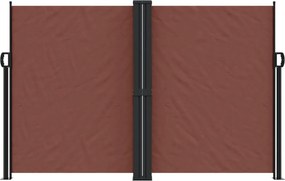 vidaXL Σκίαστρο Πλαϊνό Συρόμενο Καφέ 160 x 1000 εκ.