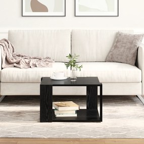 vidaXL Τραπεζάκι Καφέ Μαύρου Δρυός 51,5x51,5x30 εκ. Ξύλο