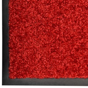 Πατάκι Εισόδου Πλενόμενο Κόκκινο 60 x 180 εκ. - Κόκκινο