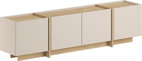 Έπιπλο Τηλεόρασης Βιζόν / Sapphire Δρυς FLOMU 180x35x46