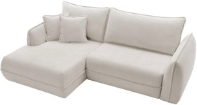 Γωνιακός καναπές Moho-Αριστερή-Λευκό