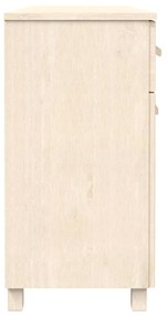 vidaXL Συρταριέρα HAMAR Καφέ Μελί 113 x 40 x 80 εκ. Μασίφ Ξύλο Πεύκου