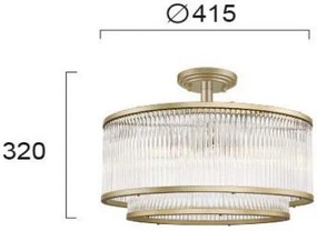 Πλαφονιέρα Viokef Karolina