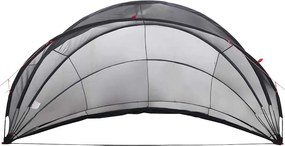 vidaXL Θόλος πισίνας 430 x 430 x 210 εκ. Μαύρο
