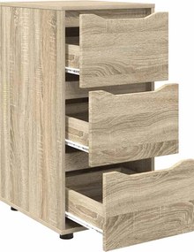 vidaXL Ντουλάπι αποθήκευσης Δρύς Sonoma 40 x 48 x 81 εκ