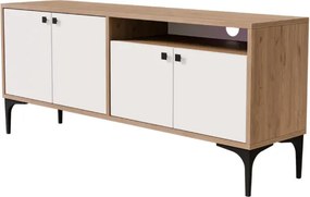 Stewehome Μονάδα τηλεόρασης με ντουλάπι 139x34x59 cm