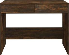 vidaXL Γραφείο Καπνιστή Δρυς 101 x 50 x 76,5 εκ. από Μοριοσανίδα