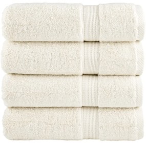 vidaXL Πετσέτες Μπάνιου Premium SOLUND 4Τεμ. 100x150εκ 600 γρ/μ²