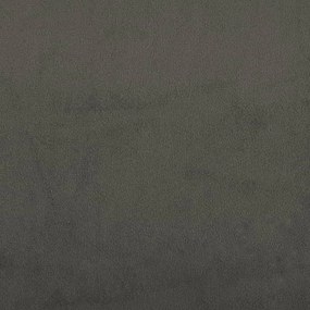 Πλαίσιο Κρεβατιού Boxspring Σκούρο Γκρι 140x200 εκ. Βελούδινο - Γκρι