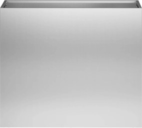 vidaXL Γλάστρα Κήπου Ασημί 50 x 20 x 40 εκ. Γαλβανισμένος Χάλυβας