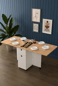 Stewehome Πτυσσόμενο τραπέζι κουζίνας Πεύκο KM-22 40x70x75 cm