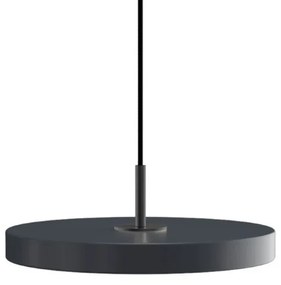 Φωτιστικό Οροφής Asteria Plus Mini Black 2289C4175 Φ31x10.5cm Led 1200lm 18W 2400-3000k Anthracite Umage