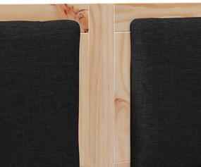 vidaXL Κεφαλάρι Άλλο Καφέ 180 cm Μασίφ ξύλο πεύκου