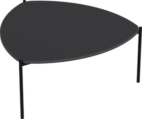 Τραπεζάκι Σαλονιού Ανθρακί FLENOL 90x89x40