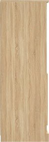 vidaXL Ντουλάπι Sonoma δρυς 36x35,5x103,5 cm από Επεξεργασμένο Ξύλο