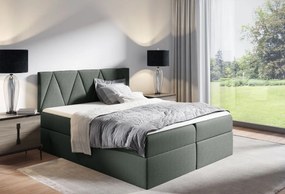 Επενδυμένο κρεβάτι Aldo-Gkri-180 x 200