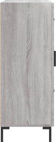 vidaXL Ντουλάπι Γκρι Sonoma 69,5 x 34 x 90 εκ. από Επεξεργασμένο Ξύλο