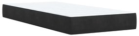 ΚΡΕΒΑΤΙ BOXSPRING ΜΕ ΣΤΡΩΜΑ ΜΑΥΡΟ 90X200 ΕΚ. ΒΕΛΟΥΔΙΝΟ 3289940