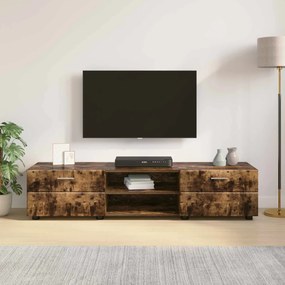 vidaXL Ξύλινο Ντουλάπι 150 x 39 x 30 εκ Καπνιστό Δρύς