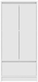 vidaXL Ντουλάπι με συρτάρι 55,5x34x119,5 cm Ξύλινο μηχανουργικό ξύλο