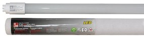 Adeleq Λάμπα LED Γυάλινη T8 120Cm 18W 230V Διπλής Τροφοδοσίας Λευκό 13-0181