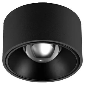 Φωτιστικό Οροφής - Σποτ Led Στρογγυλό D80xH45mm Black VK/02152CE/B/W VKLed