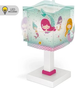 Mermaids επιτραπέζιο παιδικό φωτιστικό (63441N)