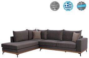 Intrahome ΚΑΝΑΠΕΣ ΑΡΙΣΤΕΡΗ ΓΩΝΙΑ LILONGWEKUCASABLANCALCASABLANCA_LUMPURERLEYSINCASABLANCA ΥΦΑΣΜΑ ΑΛΕΚΙΑΣΤΟ ΓΚΡΙ 290x240x92Υεκ..01L intraho-1627624