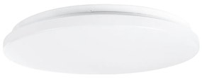 GloboStar® CELANO 61010 LED Πλαφονιέρα Οροφής Στρόγγυλη Φ33 30W 2700lm 120° AC 220-240V Αδιάβροχη IP54 Φ33 x Υ6cm Θερμό Λευκό 2700K - 3 Χρόνια Εγγύηση