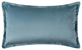 Βελουτέ Διακοσμητική Μαξιλαροθήκη (35x60) Silk Fashion A804 Σιέλ