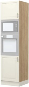 Επιδαπέδιο ντουλάπι φούρνου ψηλό Toscana K23-60-2MB-Δρυς