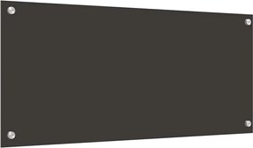 vidaXL Πίσω Πάνελ Κουζίνας 2 pcs Σκούρο Γκρι 90 x 40 cm