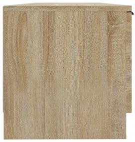 vidaXL Έπιπλο Τηλεόρασης Sonoma Δρυς 102x35x36,5εκ. Επεξεργασμένο Ξύλο