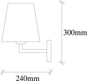 Wall Lamp Profil - 4658 Black