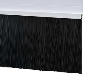 vidaXL Αυτοκόλλητες σφραγίδες πόρτας 2 pcs Λευκό 100 cm