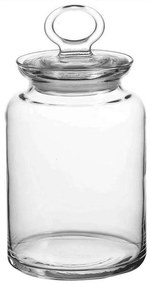 Βάζο Αποθήκευσης Με Καπάκι SP98673G1 1515ml Clear Espiel Glass