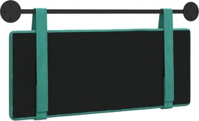 vidaXL Κρεμαστό Κεφαλάρι Τιρκουάζ Βελούδο