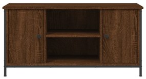 vidaXL Έπιπλο Τηλεόρασης Καφέ Δρυς 100x40x50 εκ. Επεξεργασμένο Ξύλο
