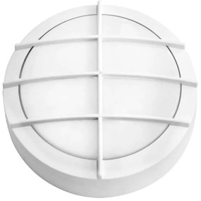 Φωτιστικό Οροφής - Πλαφονιέρα D-207S 32-0217 Με Πλέγμα 18W Led Φ22x8,6cm White Heronia
