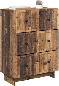 vidaXL Ντουλάπι με Συρτάρια 66 x 34,5 x 90 εκ Επεξεργασμένο Ξύλο