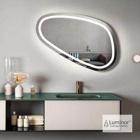 Luminor JOKER 80 Φωτιζόμενος καθρέφτης Led 20W 2100 LUMEN 80x45εκ