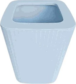 Κάδος απορριμμάτων μπάνιου πλαστικός - Light Blue - 21671