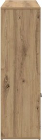 vidaXL Βιβλιοθήκη Artisan Δρυς 98x29x97,5 εκ. Επεξεργασμένο Ξύλο