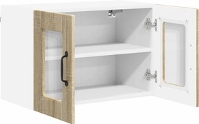 vidaXL Ραφιέρα τοίχου PORTO 2 pcs Δρύς Sonoma Επεξεργασμένο Ξύλο